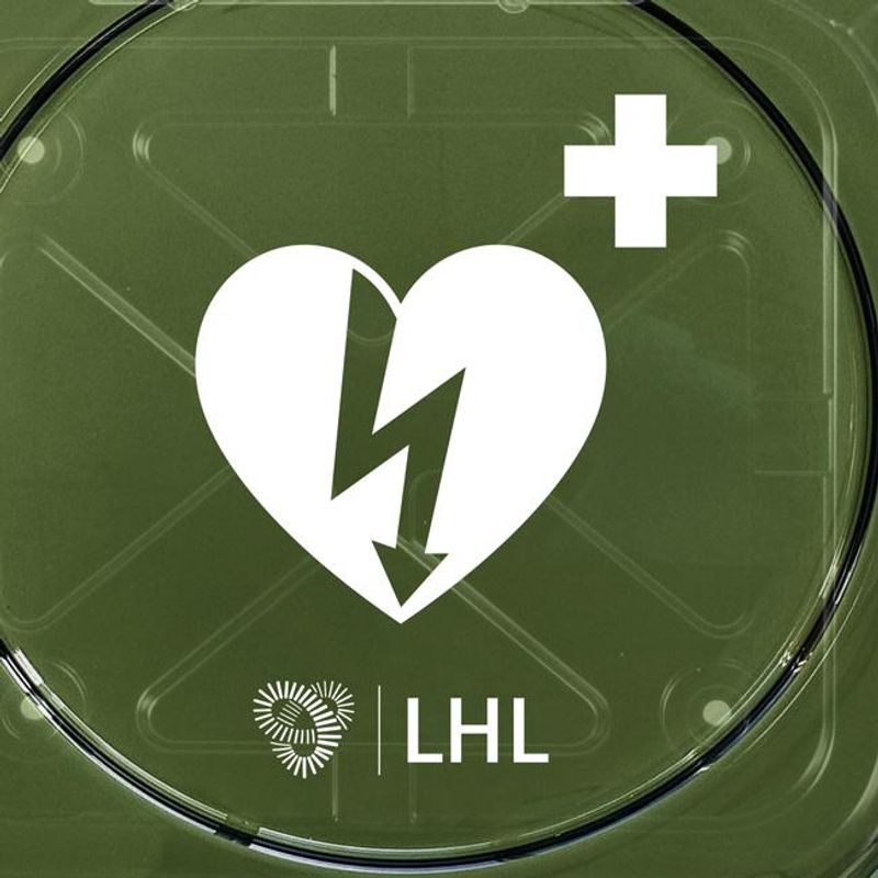 Rotaid SOLID PLUS LHL skap til hjertestarter innendørs