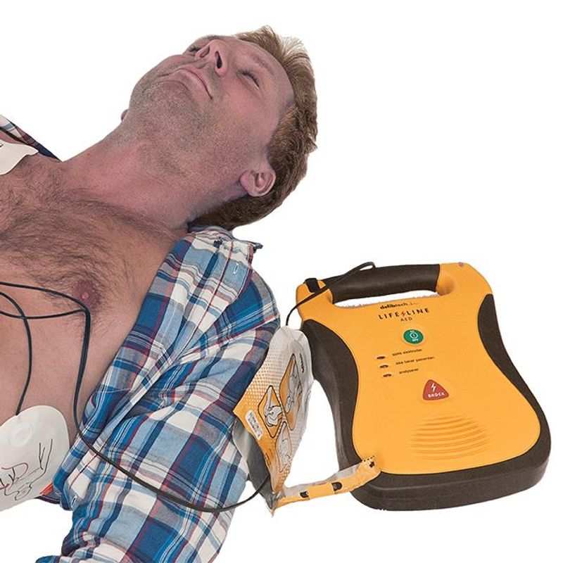 Lifeline AED Hjertestarterpakke, 7 års batteri